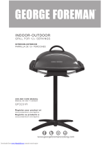 George Foreman GFO201R Owner's manual