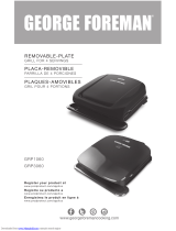 George Foreman GRP1060 Owner's manual