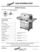 Onward Gas Barbecues Owner's manual