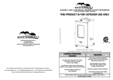 Masterbuilt 20072614 Owner's manual