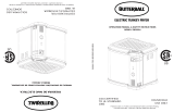 Masterbuilt ETF3A Owner's manual