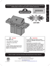 NAPOLEON LEX 605 Owner's manual