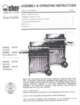 Prochef 8125-B Owner's manual