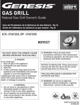 Weber GENESIS EP-320 NG Owner's manual