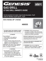 Weber GENESIS S-320 LP Owner's manual