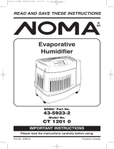 NOMA CT 1201 0 Owner's manual