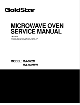 Goldstar MA-972MW Owner's manual