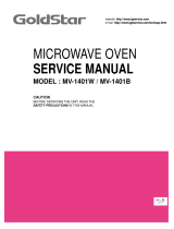 Goldstar MV-1401W Owner's manual