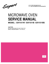 LG EXV1511BS Owner's manual