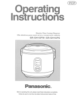 Panasonic SR-SH15PW Owner's manual