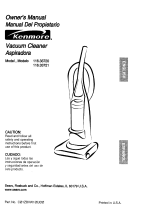 Kenmore 116.33720200 Owner's manual