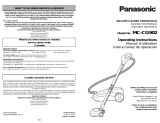 Panasonic MC-CG902 Owner's manual