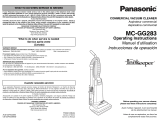 Panasonic MC-GG283 Owner's manual