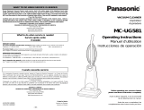 Panasonic MC-UG581 Owner's manual