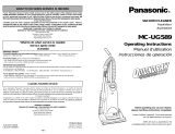 Panasonic MC-UG589 Owner's manual