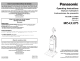 Panasonic MC-UL675 Owner's manual