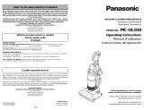 Panasonic MC-UL910 Owner's manual