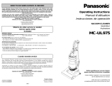 Panasonic MC-UL975 Owner's manual