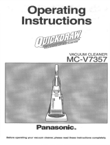 Panasonic MC-V7357 Owner's manual