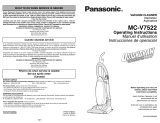 Panasonic MC-V7522 Owner's manual