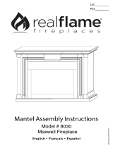 Real Flame 8030 Owner's manual
