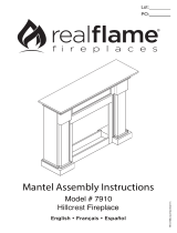 Real Flame 7910E-CO Owner's manual