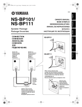 Yamaha NS-BP111 White User manual