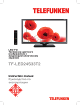 Telefunken TF-LED24S33T2 User manual
