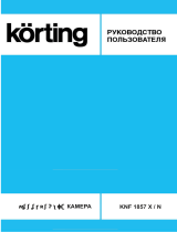 Korting KNF 1857 X User manual
