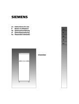 Siemens KS33V603 User manual