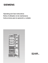 Siemens S24IR70NSP/02 User manual