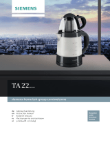 Siemens TA22005/02 User manual
