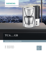 Siemens TC6....GB User manual