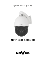 Novus NVIP-3SD-8200/30 User manual
