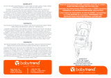 Baby Trend XCEL-R8 Jogger Owner's manual