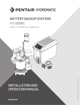 Hydromatic FG-3100RC Battery Backup Systems Owner's manual