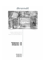 Brandt BFU862YNW Owner's manual