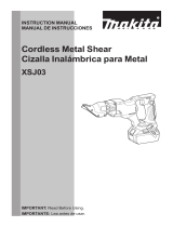 Makita XSJ03T User manual