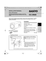 Sanyo VCC-ZM600 Installation guide