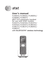 AT&T TL96151 User manual