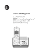 AT&T EL52110 Quick start guide