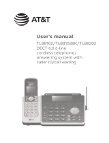 AT&T TL88102 User manual