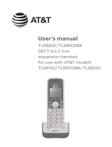 AT&T TL88102 User manual