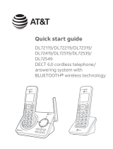 AT&T DL72519  Quick start guide