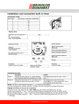 BRAVILOR BONAMAT B5 HW Owner's manual