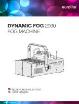 EuroLite DYNAMIC FOG 2000 User manual