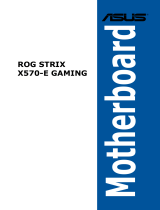 Asus ROG STRIX X570-E GAMING User manual