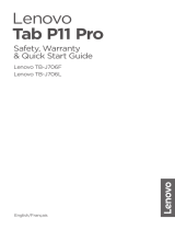 Lenovo Tab P Series Tab P11 Pro User manual