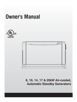 Generac 10 kW 0059180 User manual