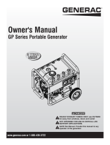 Generac GP5500 0059393 User manual